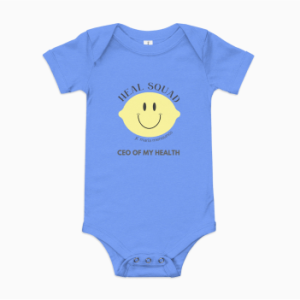 CEO of Your Health Onesie (Pink & Blue)
